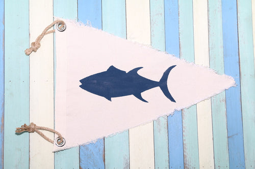GAMEFISH Vintage Inspired Canvas Flag ~ Marlin, Mahi or Tuna